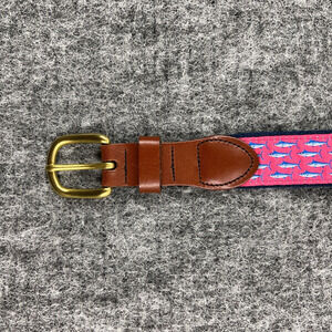 Marlin Belt Adult 30 Leather Man Ltd USA‎ made Saltwater Fishing